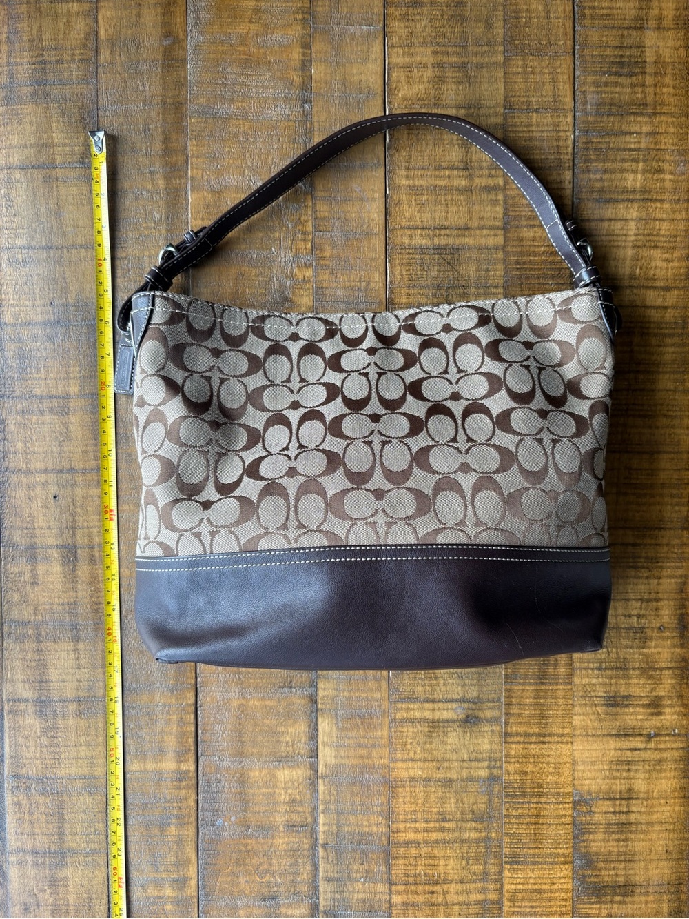 Coach Purse in Canvas Jacquard - Picture 2 of 6